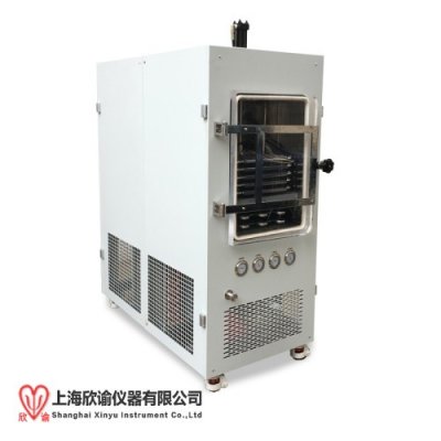上海欣諭2025款XY-FD-S5壓蓋中試型凍干機(jī)普通型真空冷凍干燥機(jī)實(shí)驗(yàn)室摸索凍干工藝用冷凍干燥機(jī)，冰凍干燥機(jī)，壓塞冷凍干燥儀